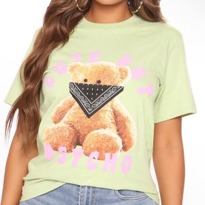 She's Cute But Crazy Top - Mint